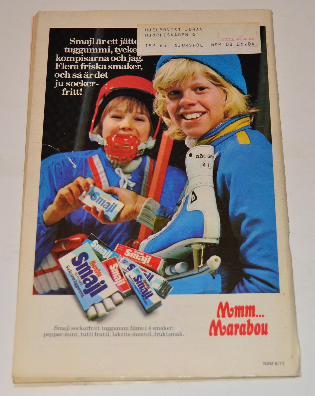 Seriemagasinet Nr 8 1977 #VG#