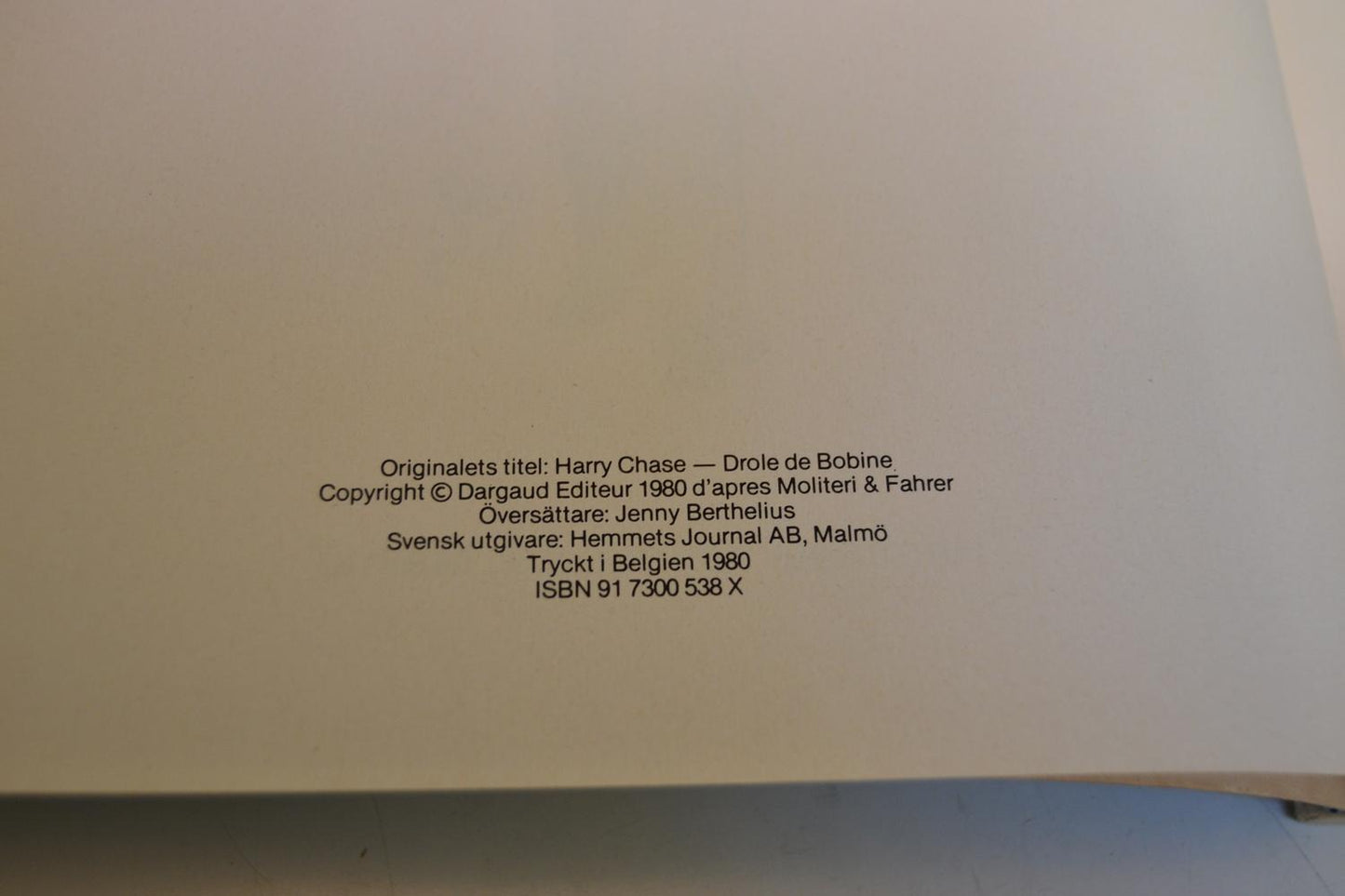 The Super Series 2 - Harry Chase -1980 #FN#