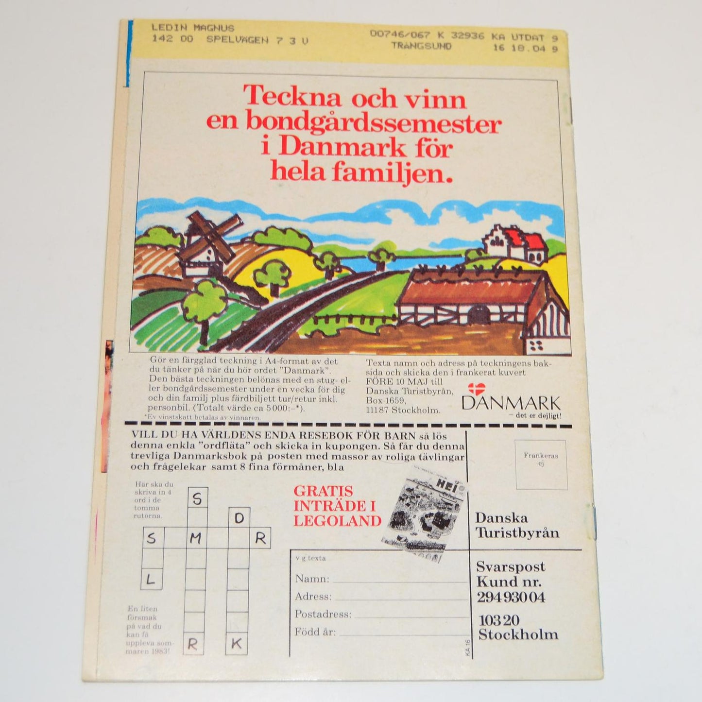 Donald Duck & Co. No. 16 1983 #FN#