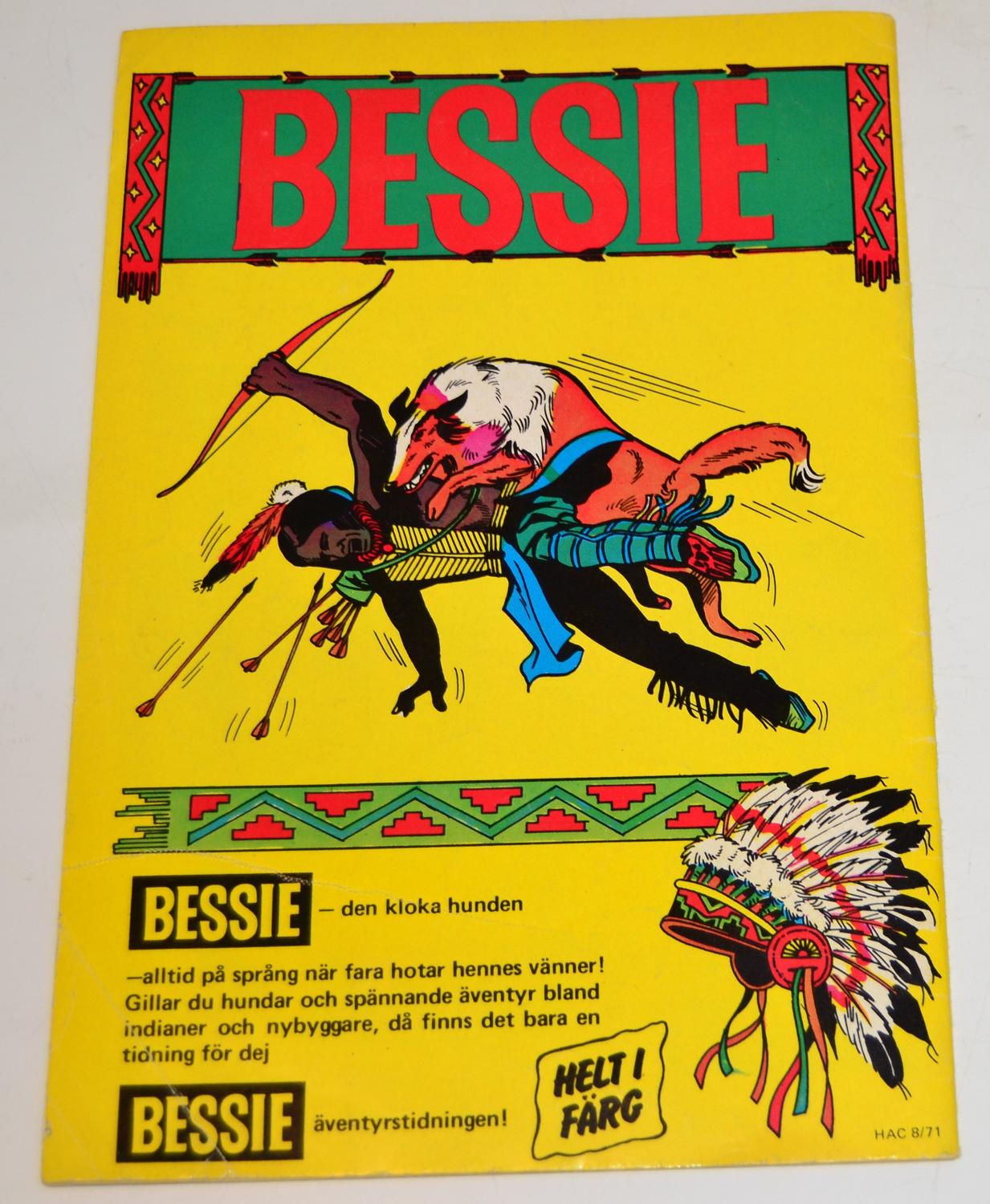 Hacke Hackspett Nr 8 1971 #VG#