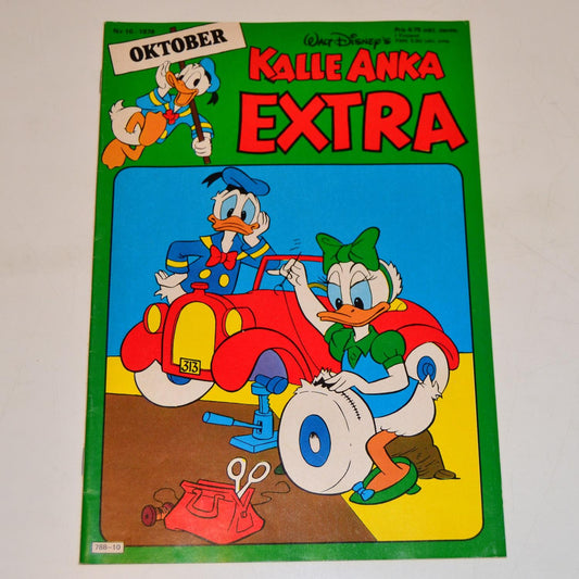 Kalle Anka Extra Nr 10 1978 #VF# + Bilaga