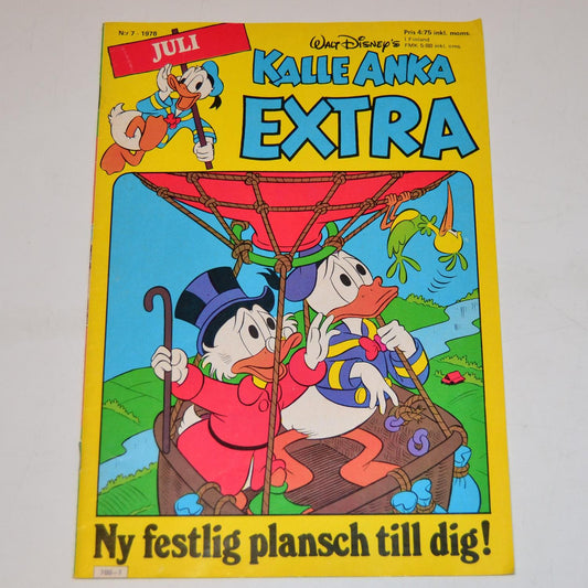 Kalle Anka Extra Nr 7 1978 #FN#