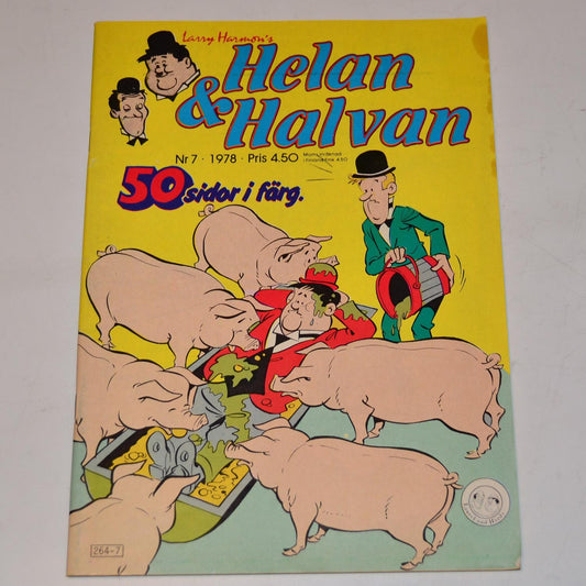 Helan & Halvan Nr 7 1978 #VG#