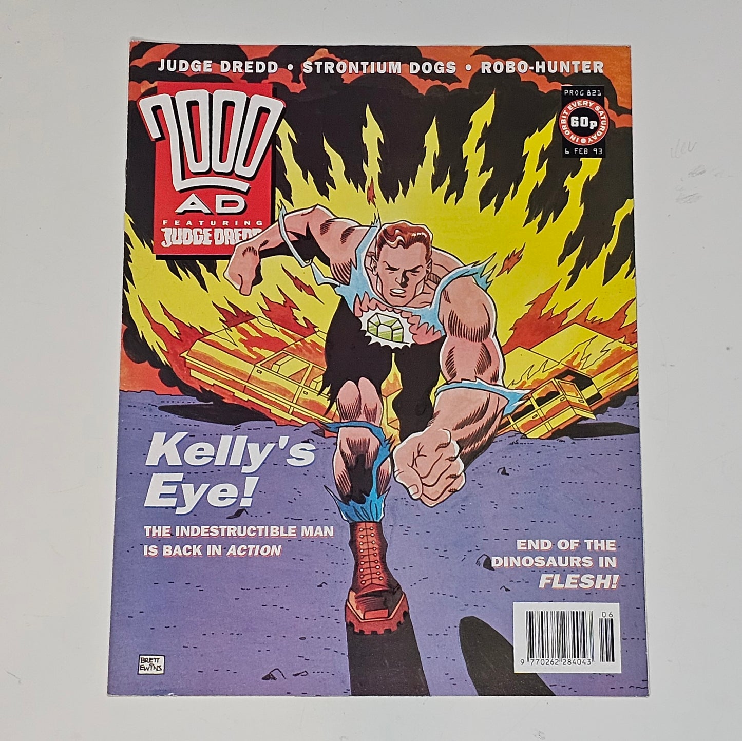 2000 AD Nr 821 1993 #FN# (Brittisk)