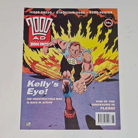 2000 AD Nr 821 1993 #FN# (Brittisk)