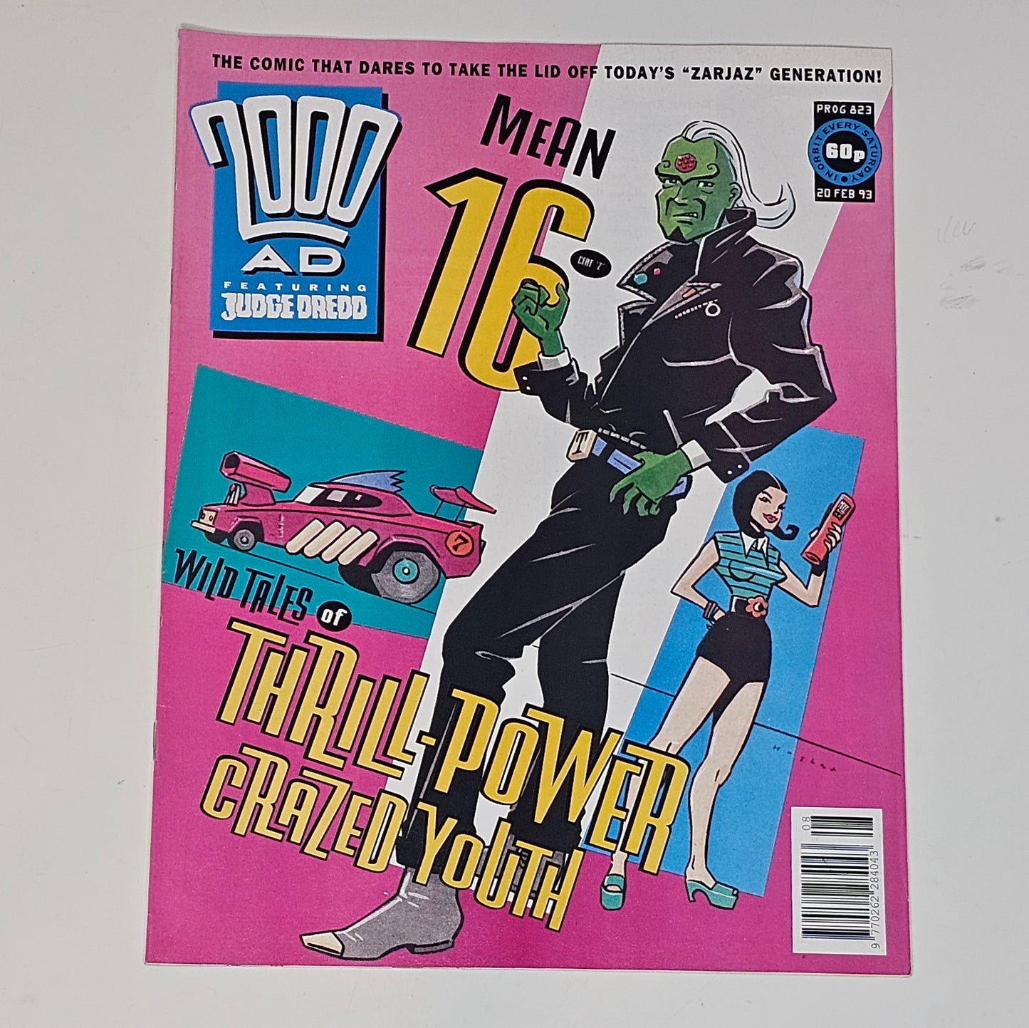 2000 AD Nr 823 1993 #FN# (Brittisk)