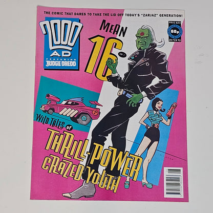 2000 AD Nr 823 1993 #FN# (Brittisk)
