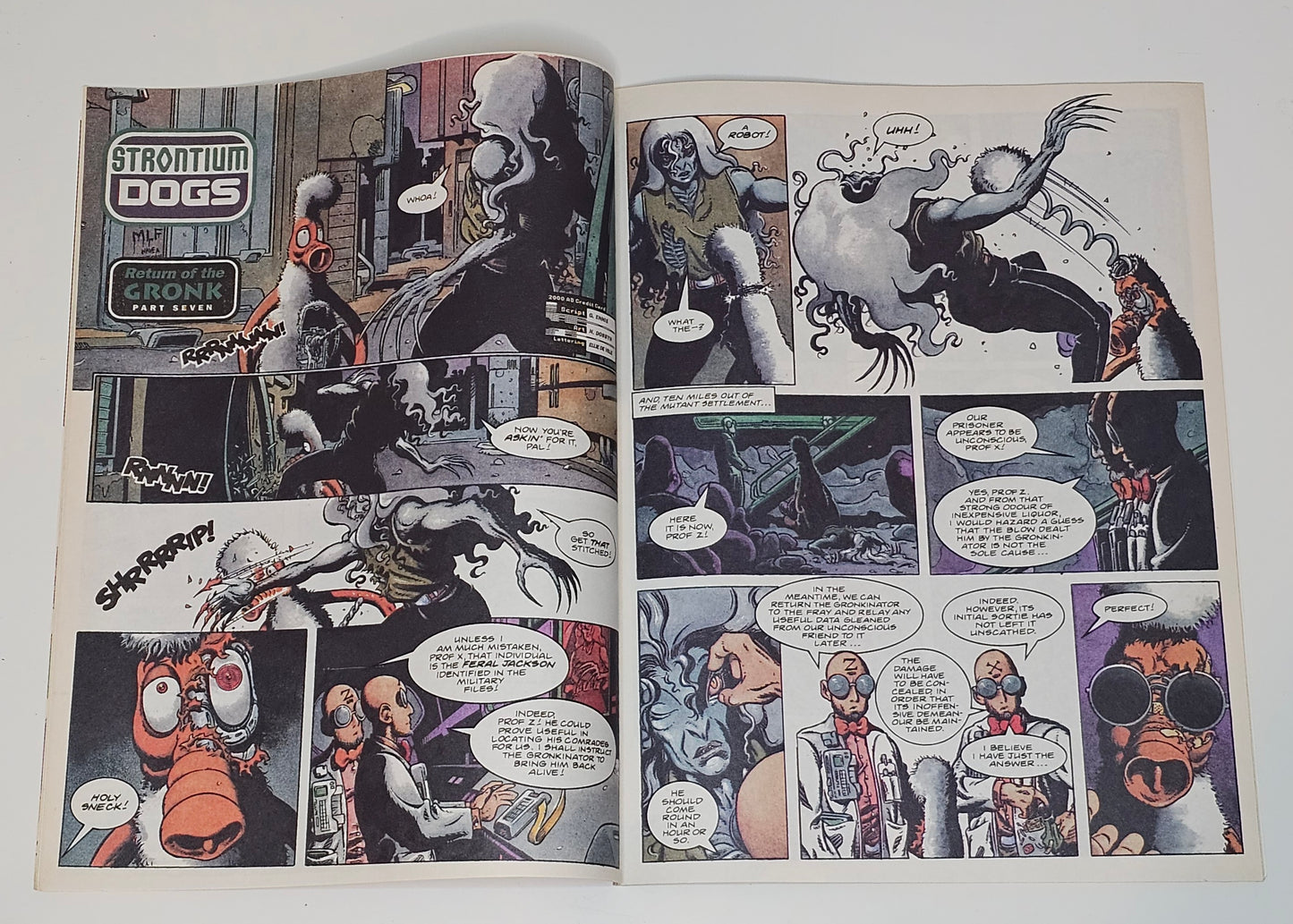 2000 AD Nr 823 1993 #FN# (Brittisk)