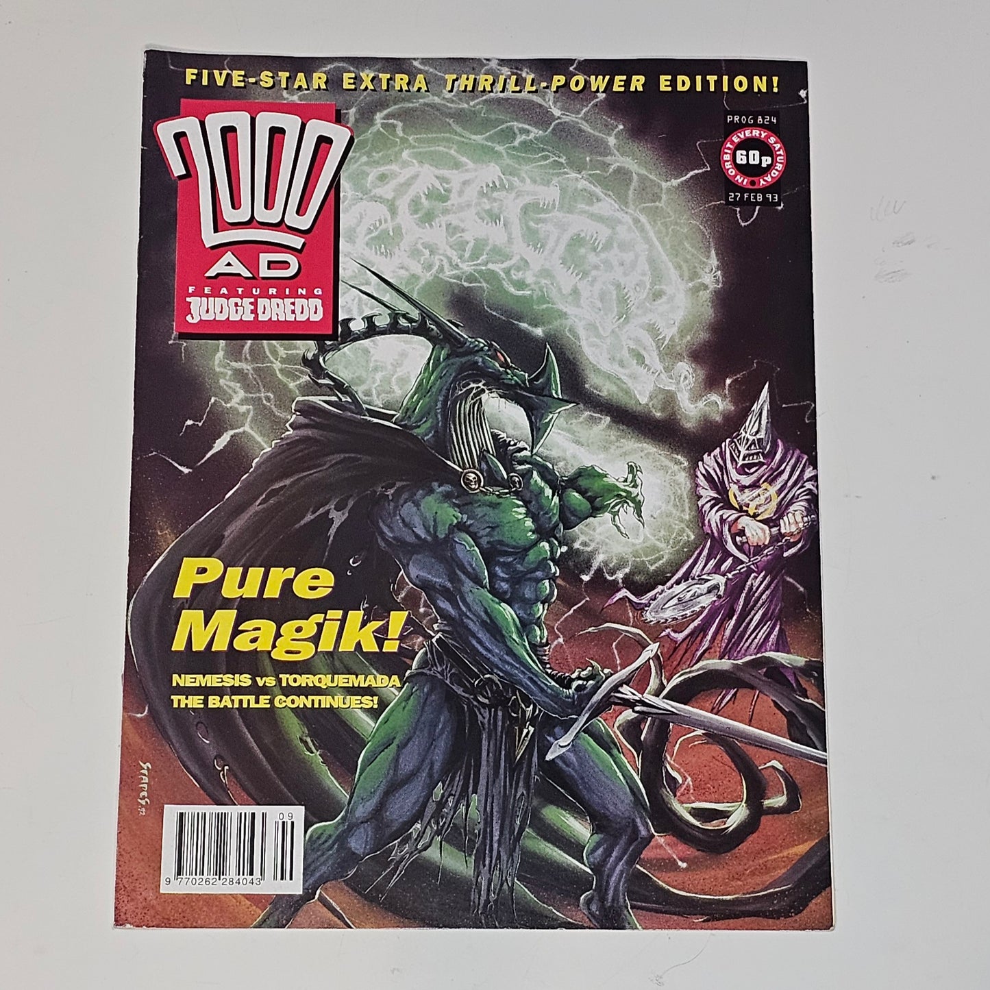 2000 AD Nr 824 1993 #FN# (Brittisk)