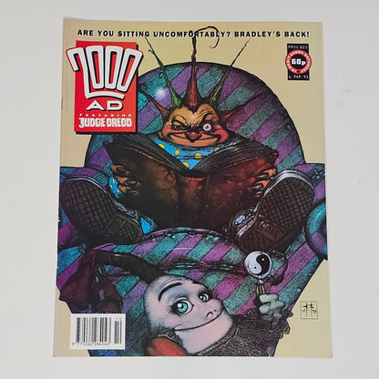2000 AD Nr 825 1993 #VF# (Brittisk)
