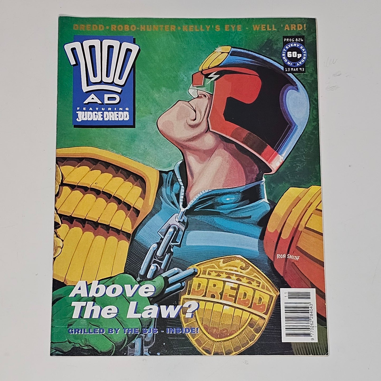 2000 AD Nr 826 1993 #VF# (Brittisk)