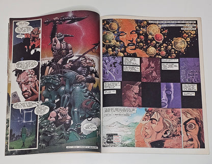 2000 AD Nr 828 1993 #FN# + Vykort (Brittisk)