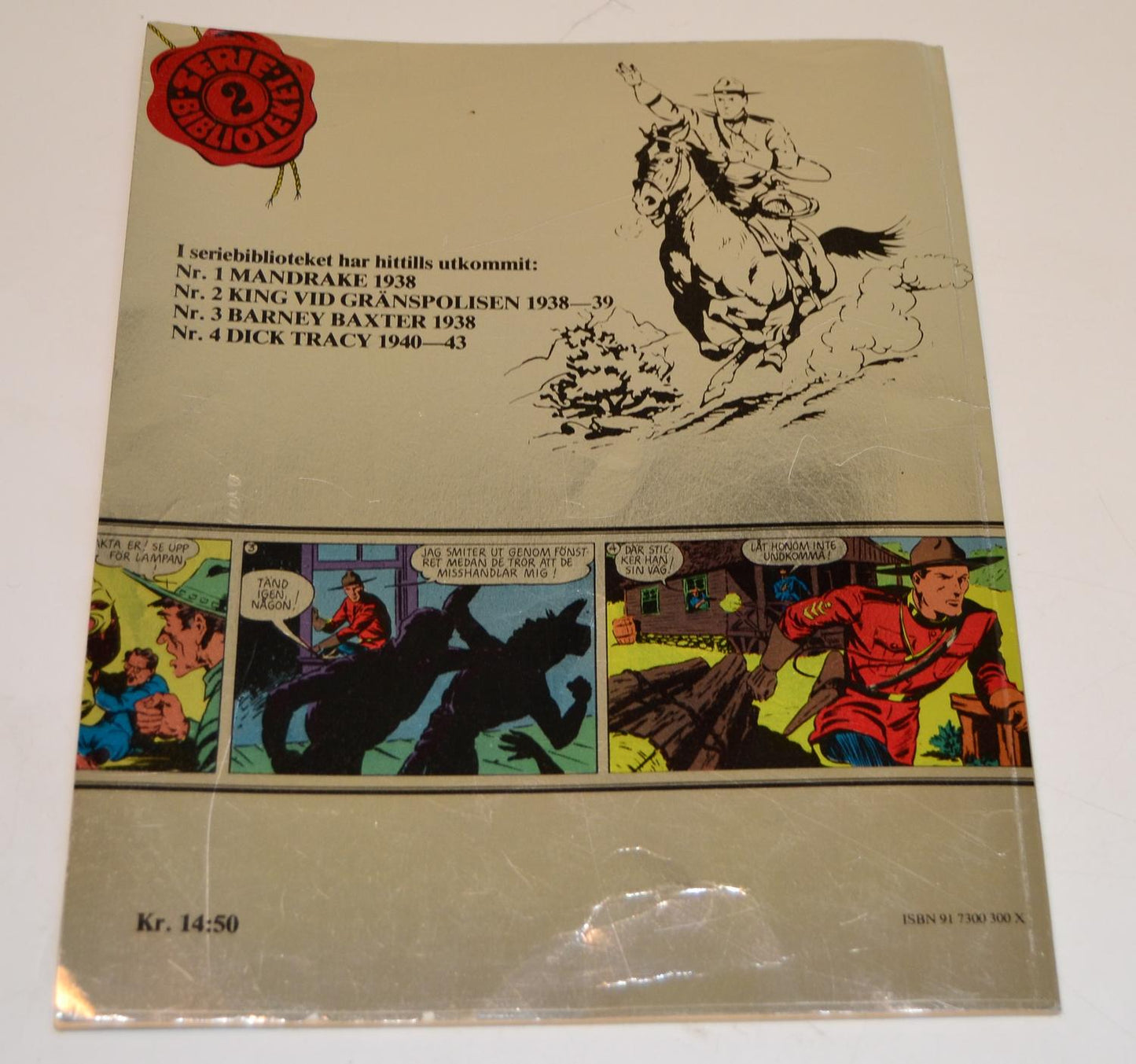 Seriebiblioteket 2 - King Vid Gränspolisen 1976 #GD#