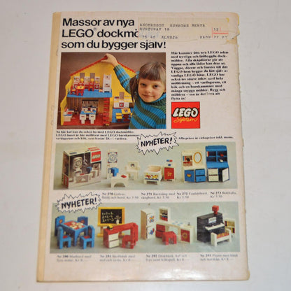 Kalle Anka & Co Nr 9 1973 #FR# + Bilaga