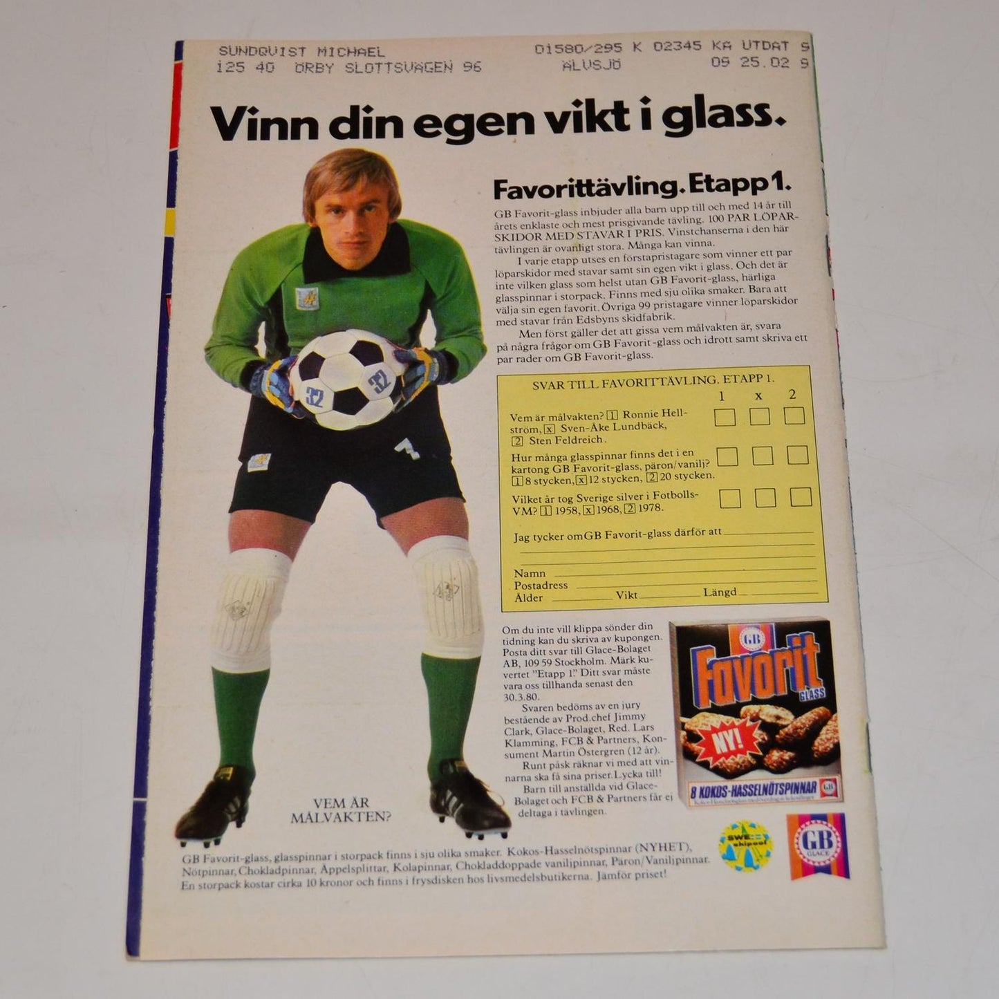 Kalle Anka & Co Nr 9 1980 #FN#