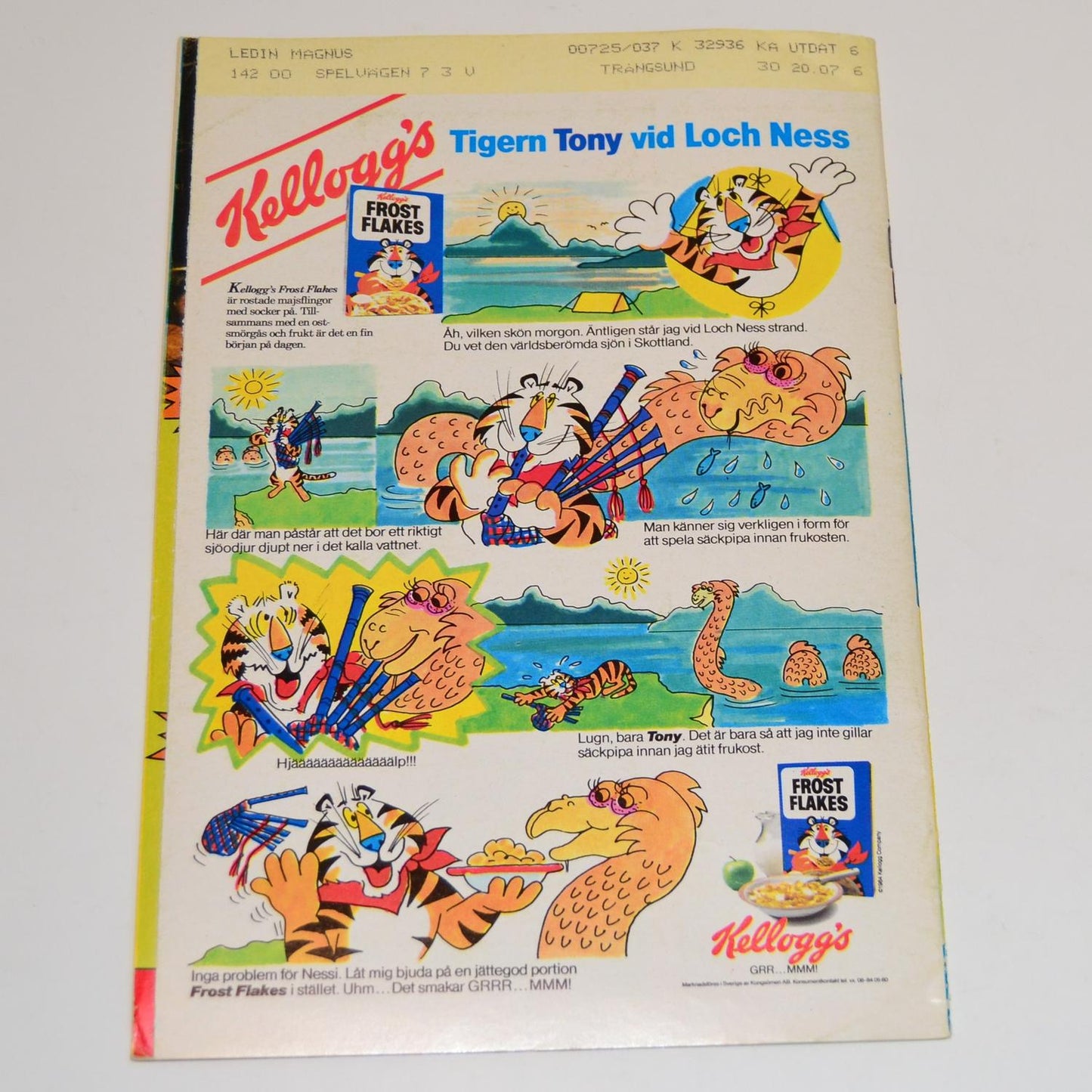 Kalle Anka & Co Nr 30 1984 #FN#