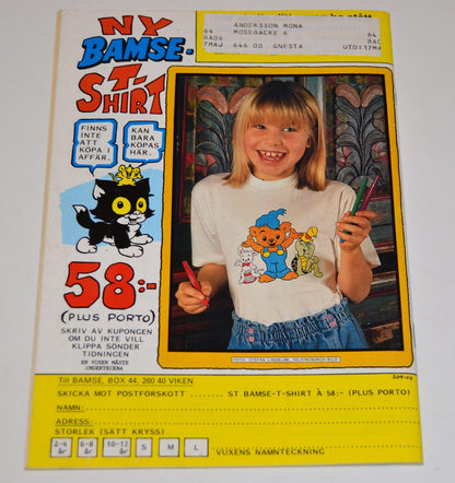 Bamse Nr 6 1991 #NM#