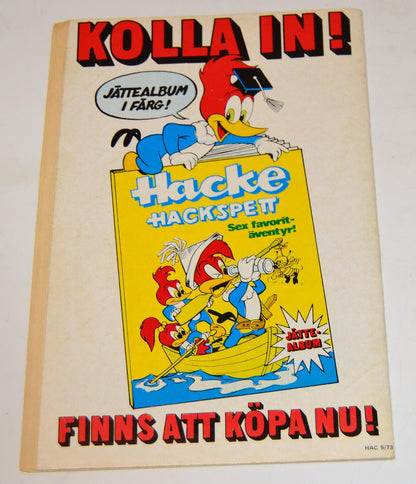 Hacke Hackspett Nr 5 1973 #VG#