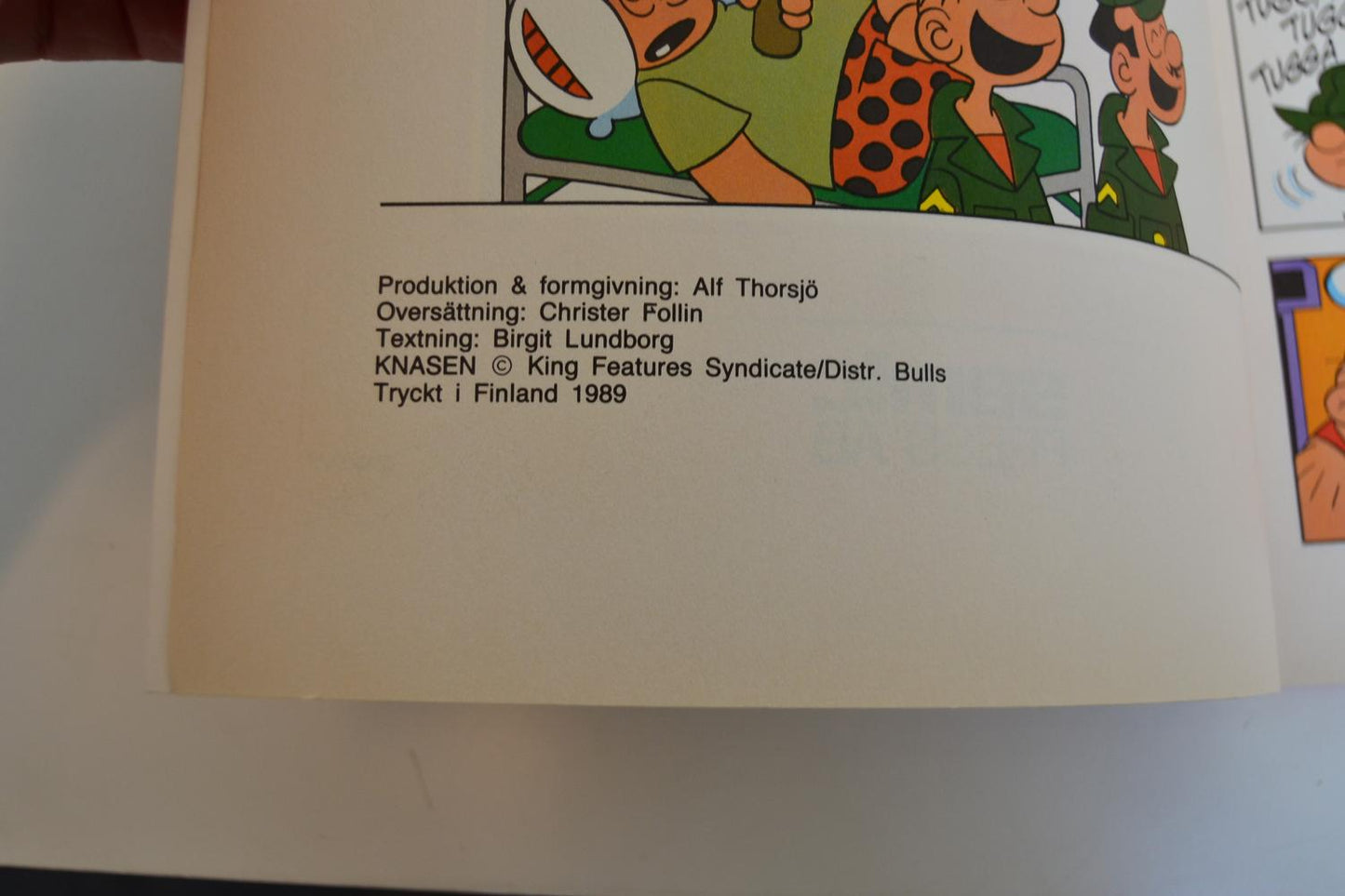 Knasen Album 1989 #NM#