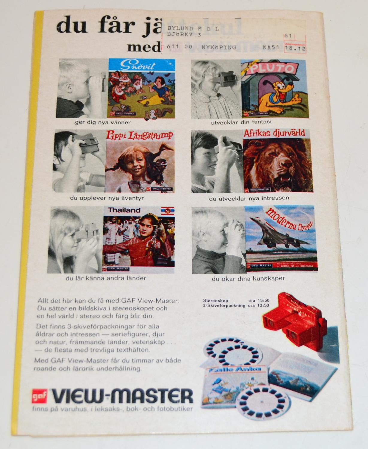 Donald Duck &amp; Co. No. 51 1973 #VG#