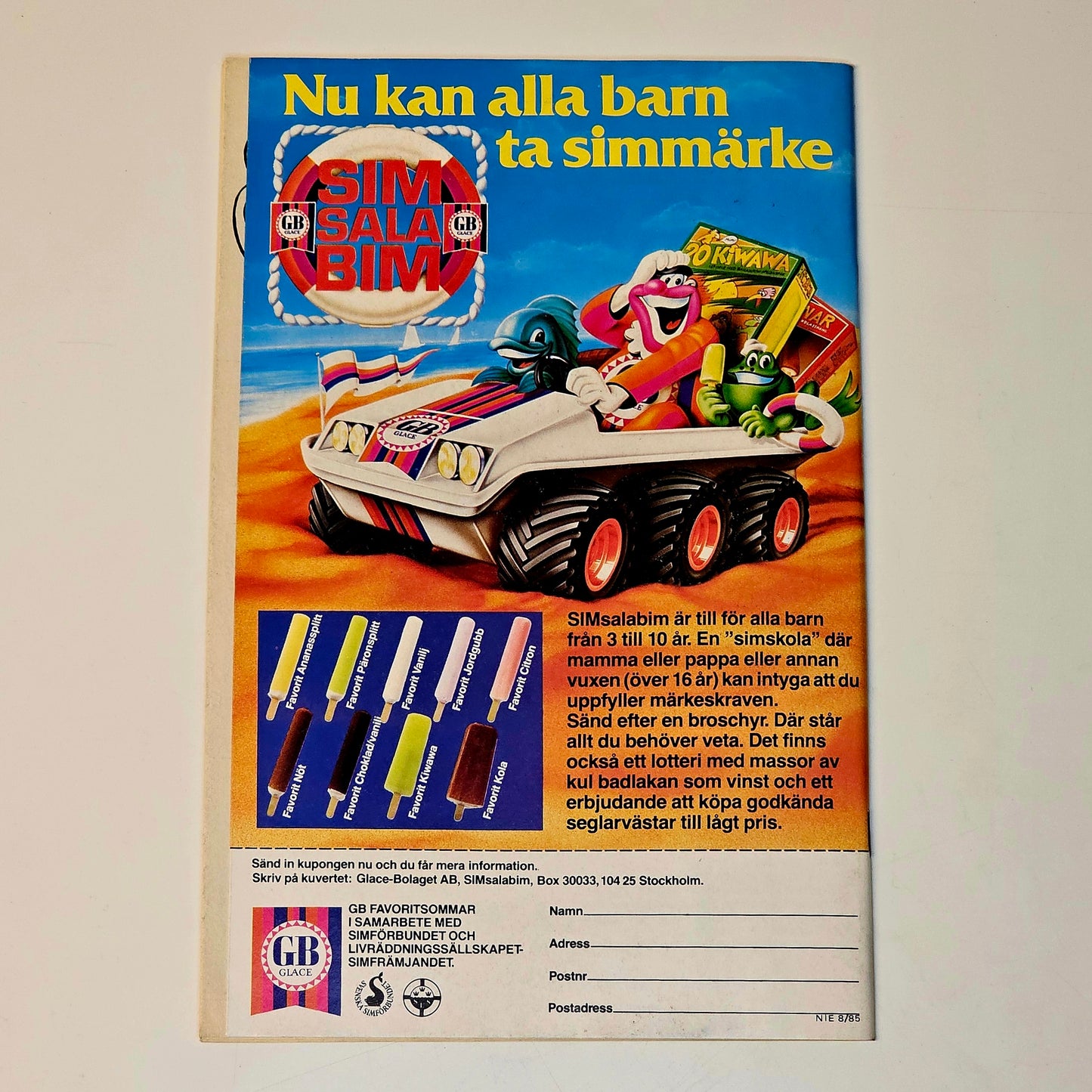 91:an Nr 8 1985 #FN#