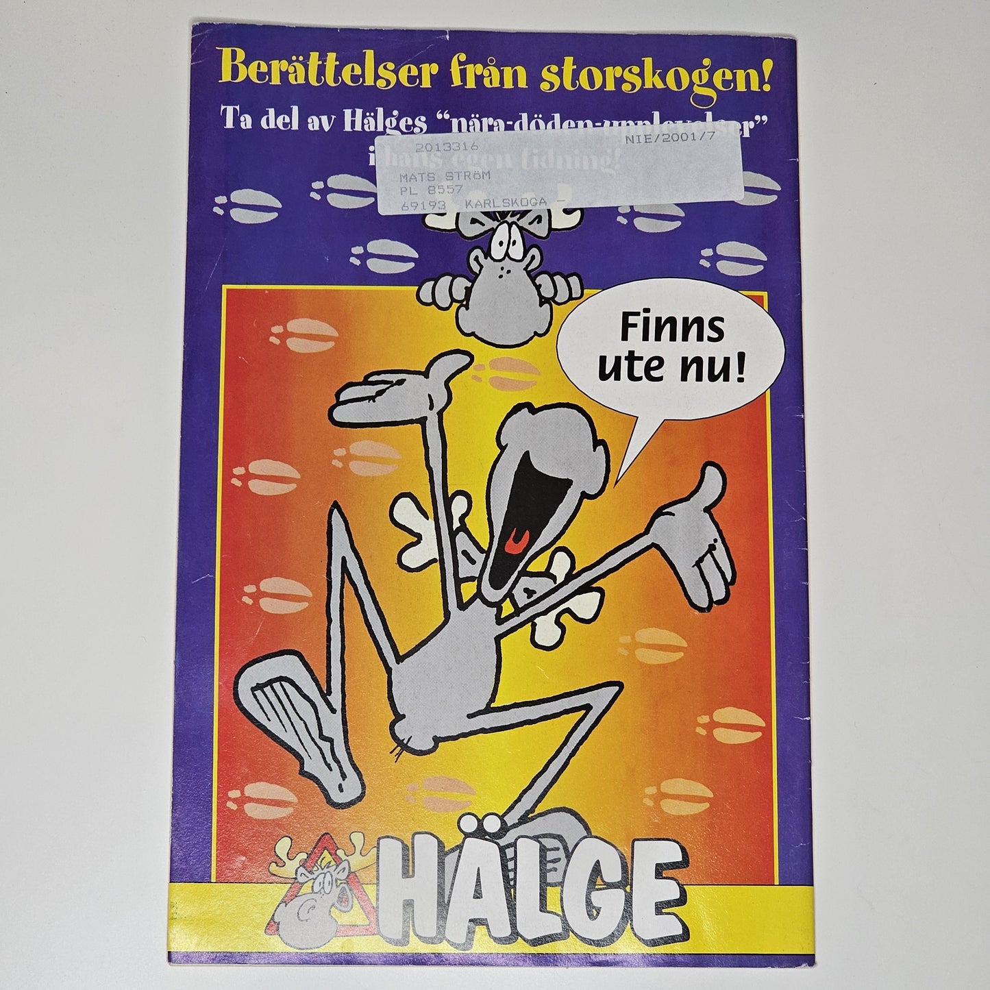 91:an Nr 7 2001 #FN#