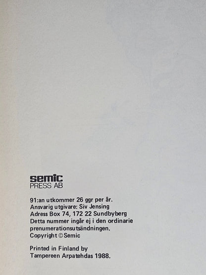 91:an Album 1988 #VF#