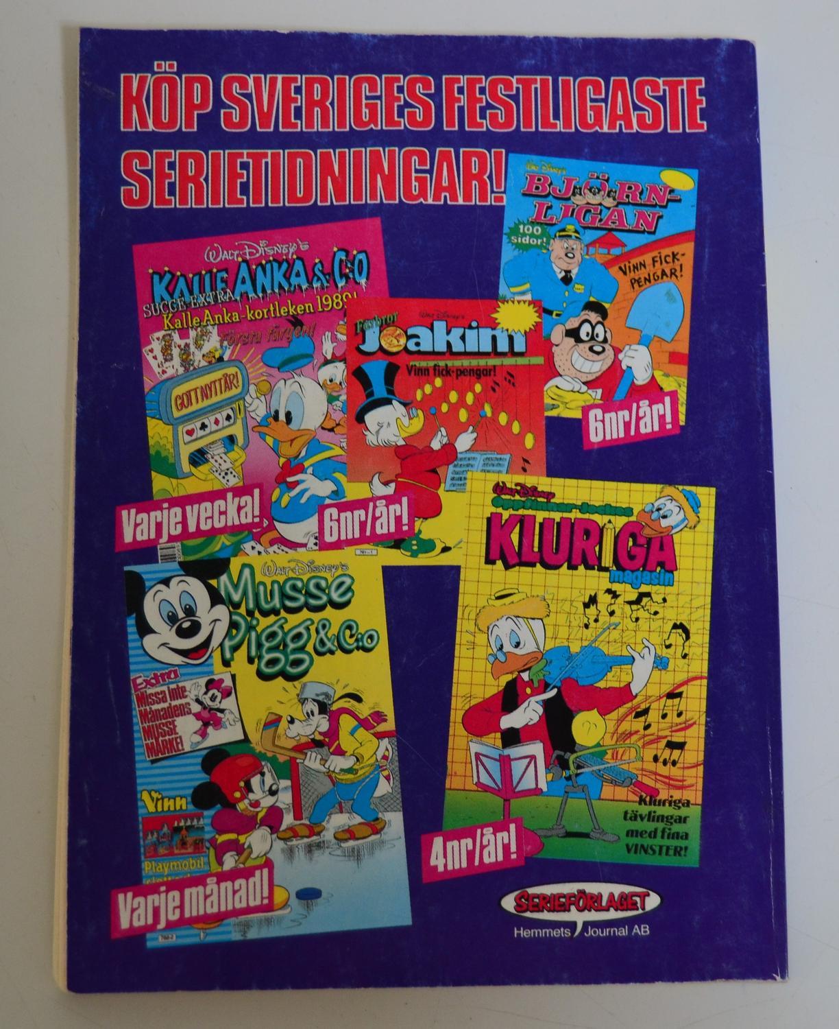 Farbror Joakim Nr 1 1990