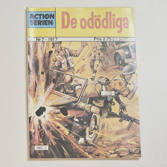 Actionserien - De Odödliga Nr 7 1977 #FN#