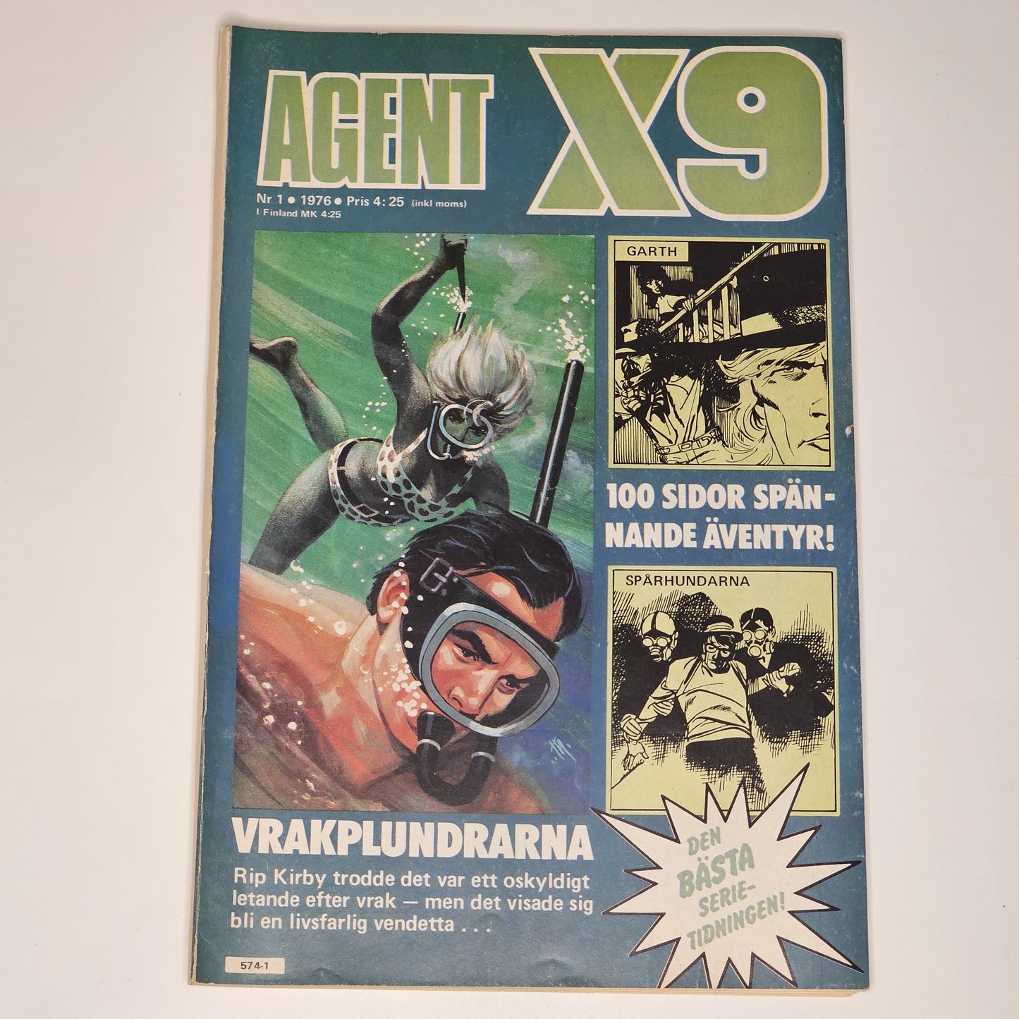 Agent X9 Nr 1 1976 #FN#