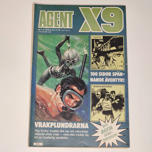 Agent X9 Nr 1 1976 #FN#
