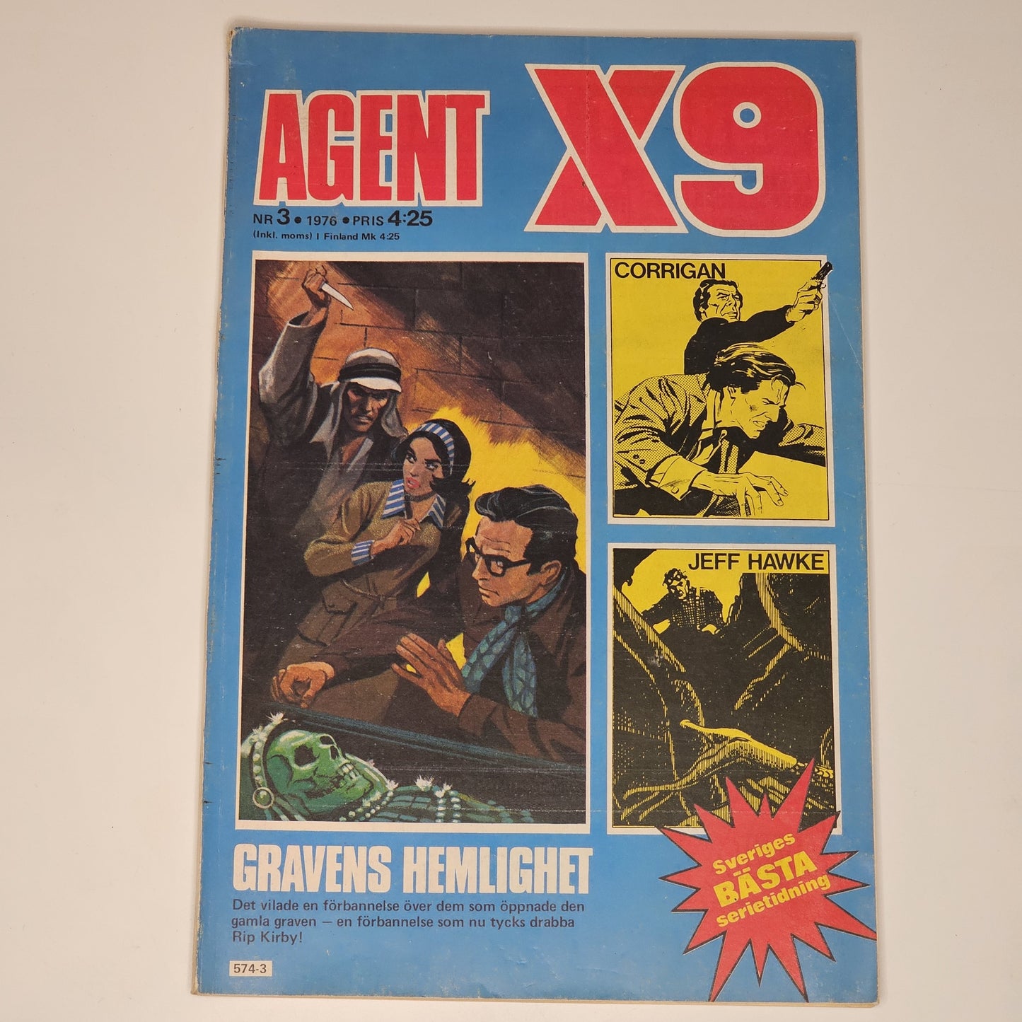 Agent X9 Nr 3 1976 #FN#
