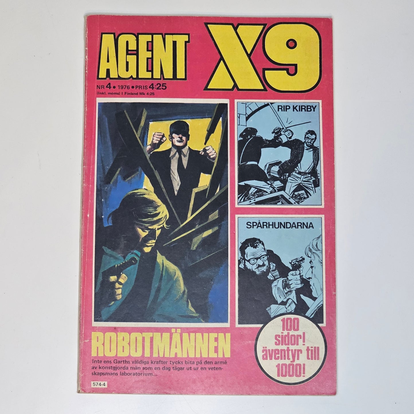 Agent X9 Nr 4 1976 #VG#