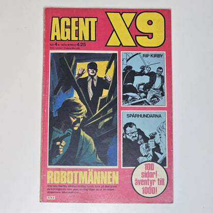 Agent X9 Nr 4 1976 #VG#
