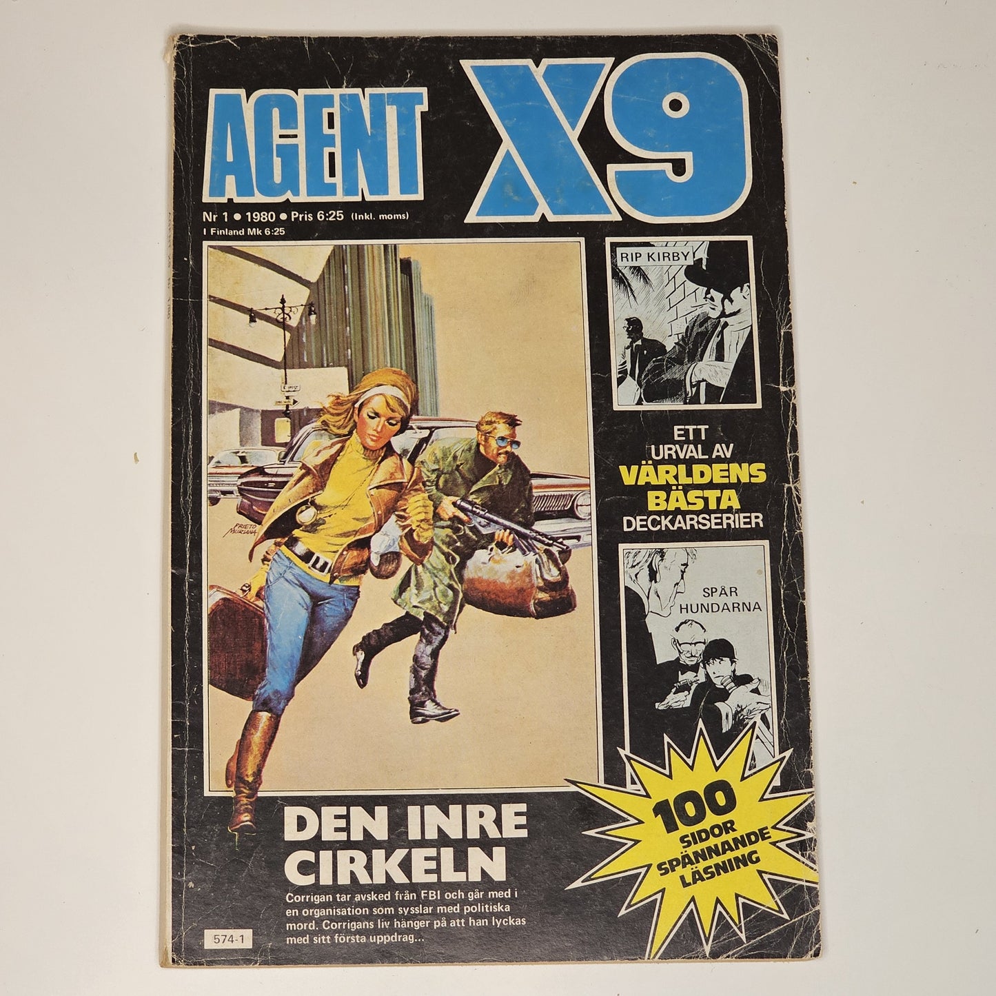 Agent X9 Nr 1 1980 #VG#