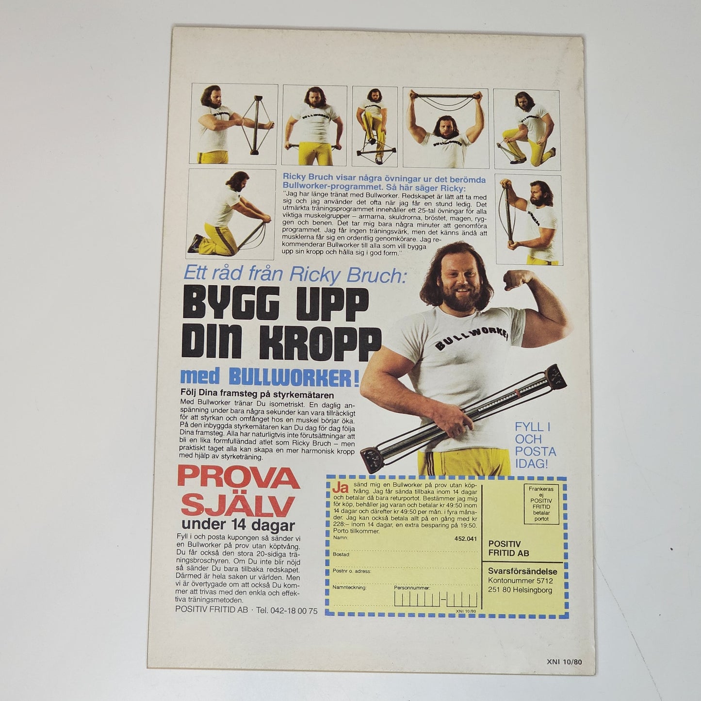 Agent X9 Nr 10 1980 #FN#