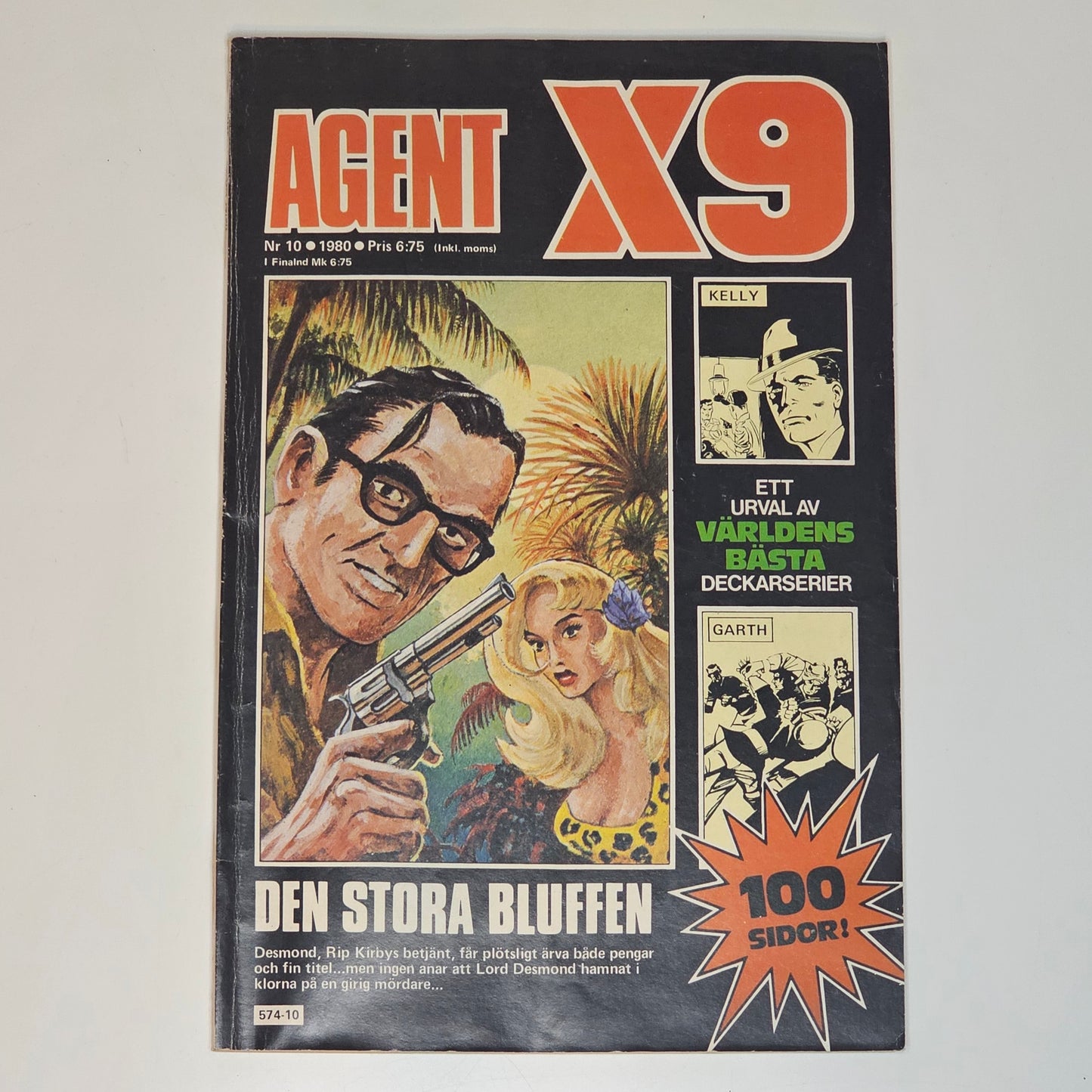 Agent X9 Nr 10 1980 #VG#