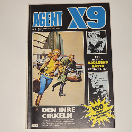 Agent X9 Nr 1 1980 #FN#