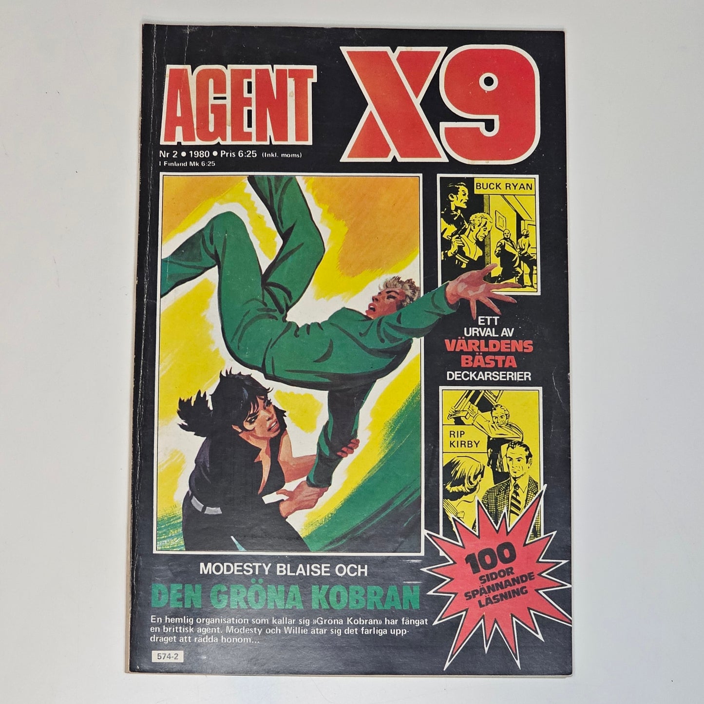 Agent X9 Nr 2 1980 #VG#