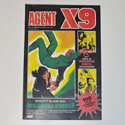 Agent X9 Nr 2 1980 #VG#