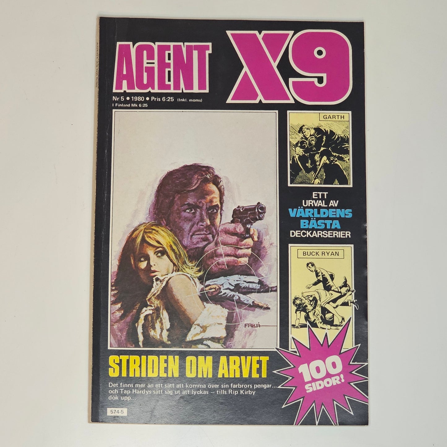 Agent X9 Nr 5 1980 #FN#