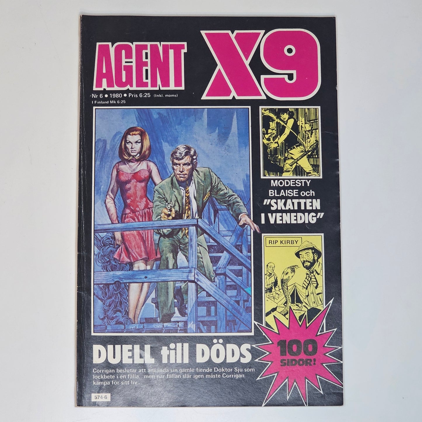 Agent X9 Nr 6 1980 #FN#