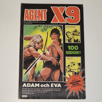Agent X9 Nr 8 1980 #VG#