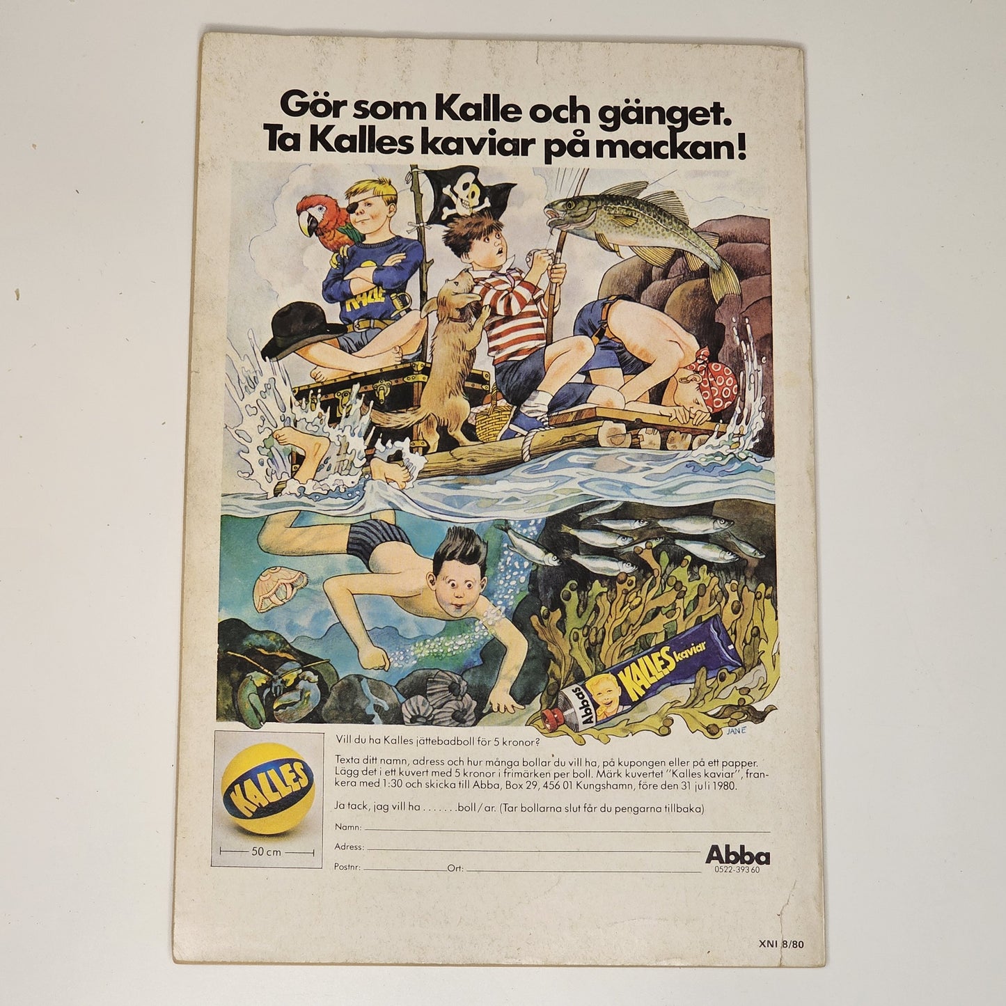 Agent X9 Nr 8 1980 #VG#