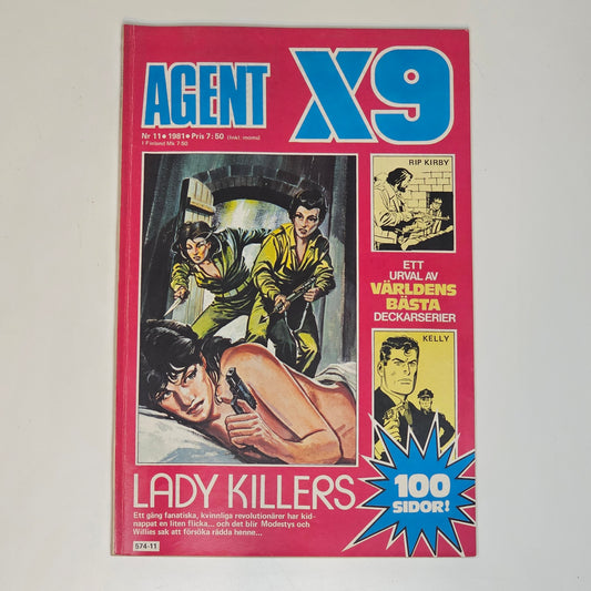 Agent X9 Nr 11 1981 #FN#