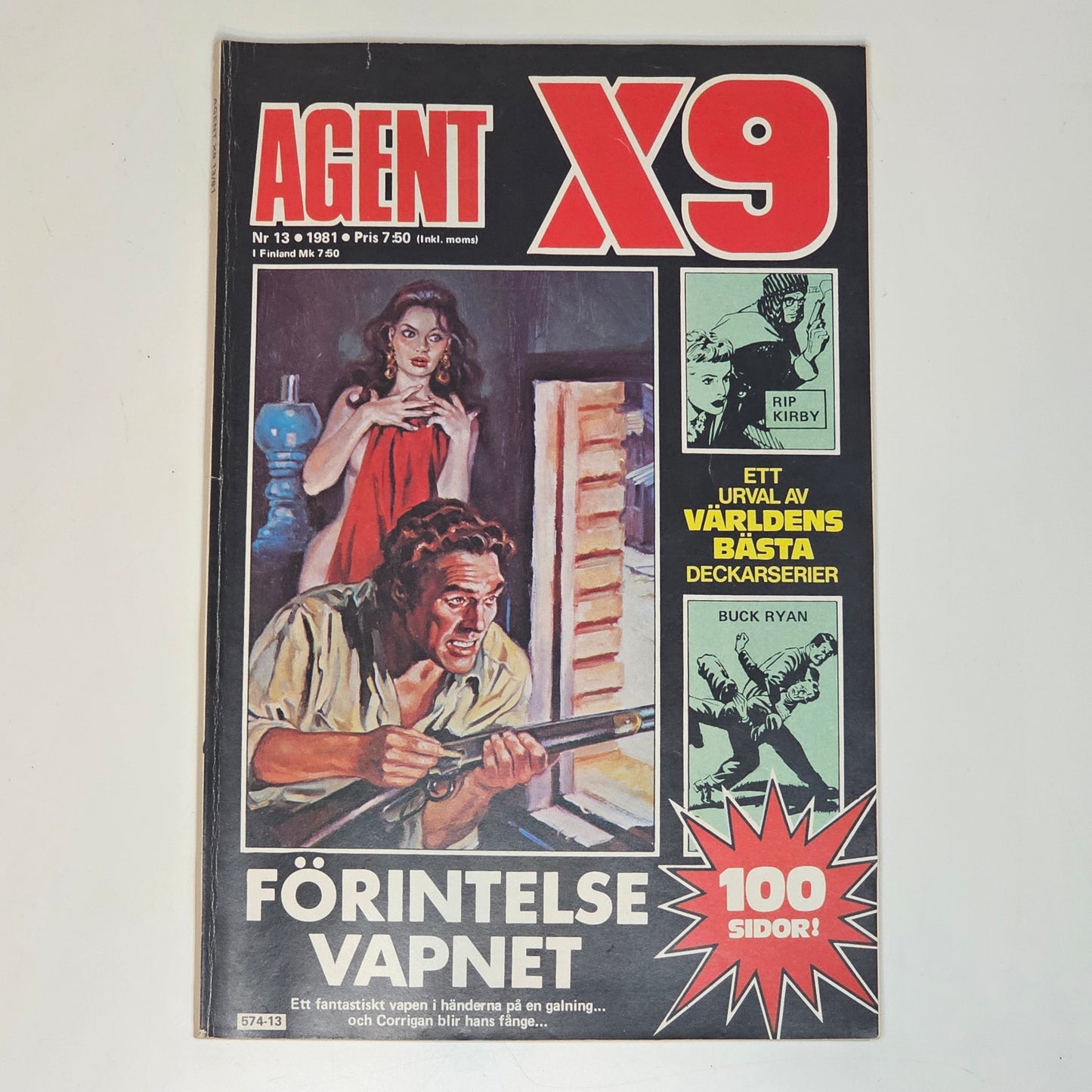 Agent X9 Nr 13 1981 #FN#