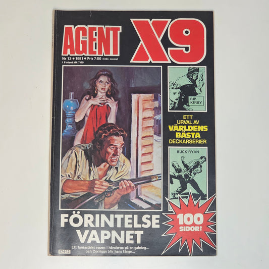 Agent X9 Nr 13 1981 #FN#