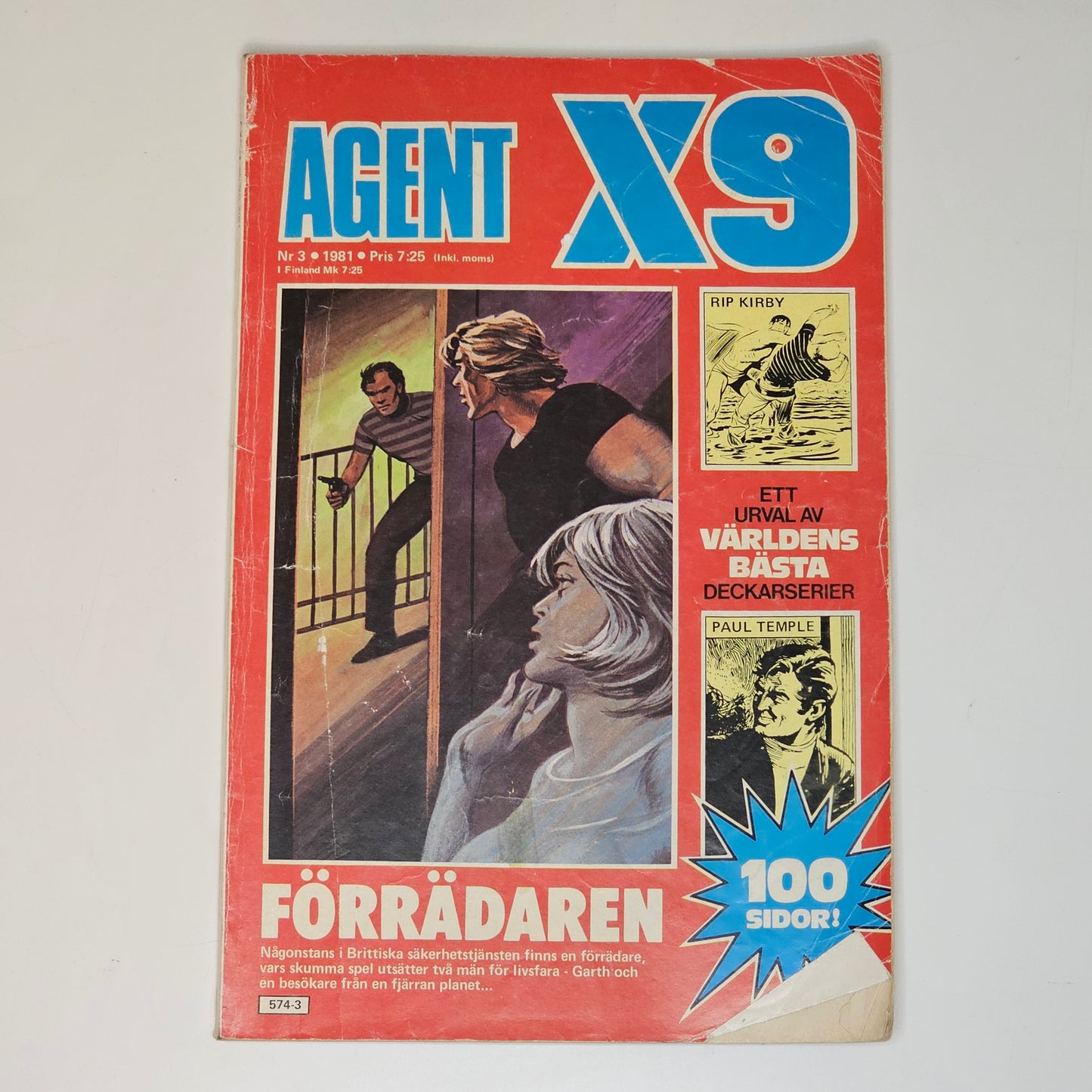 Agent X9 Nr 3 1981 #GD#