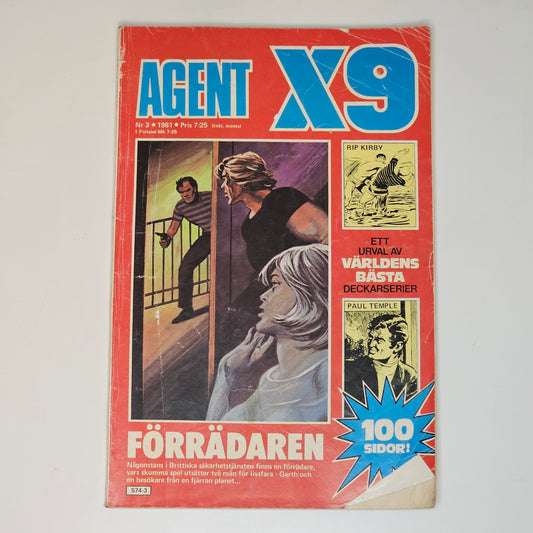 Agent X9 Nr 3 1981 #GD#