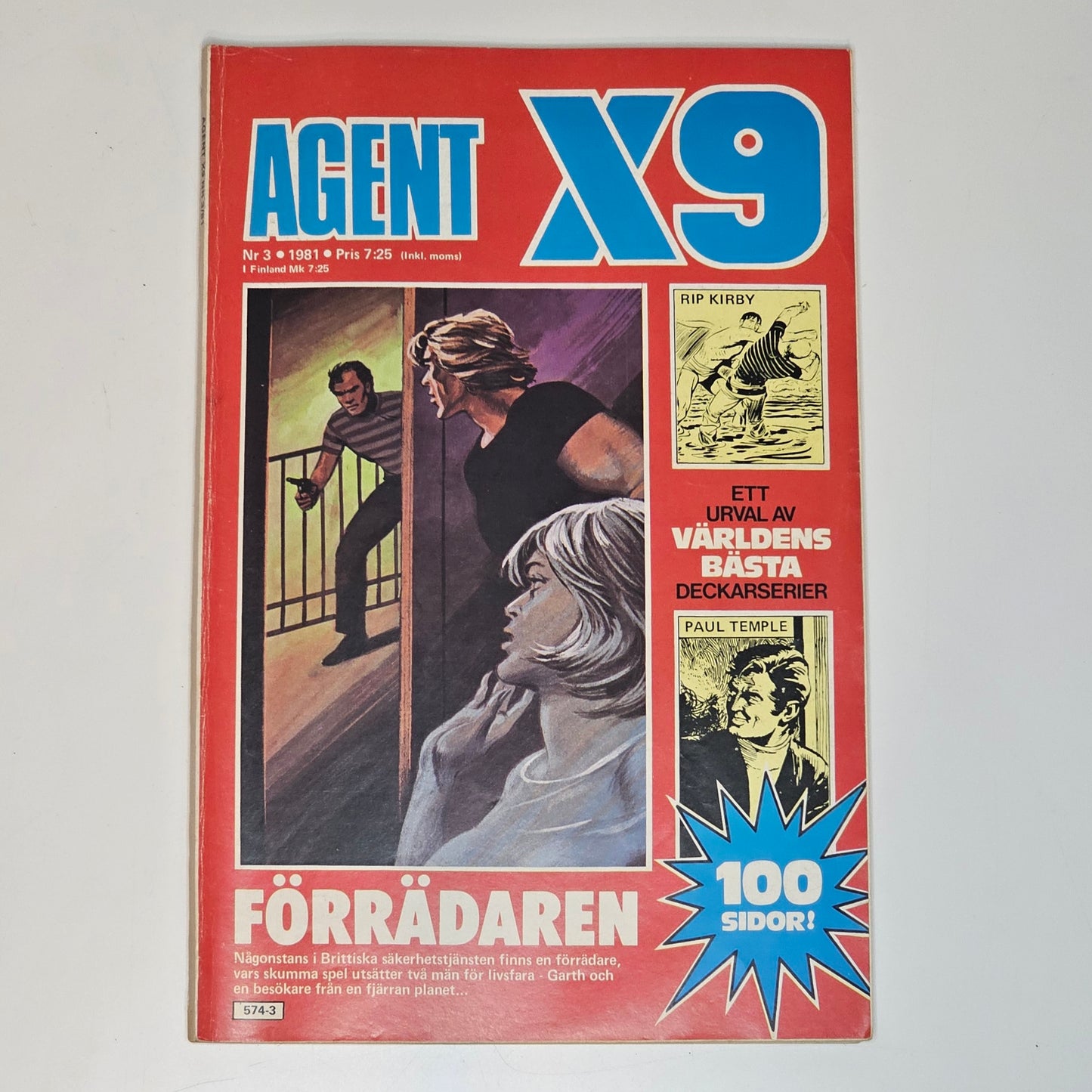 Agent X9 Nr 3 1981 #FN#